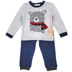 Magical season NWT winter cold weather bear sweater / pants set. 12-18 months